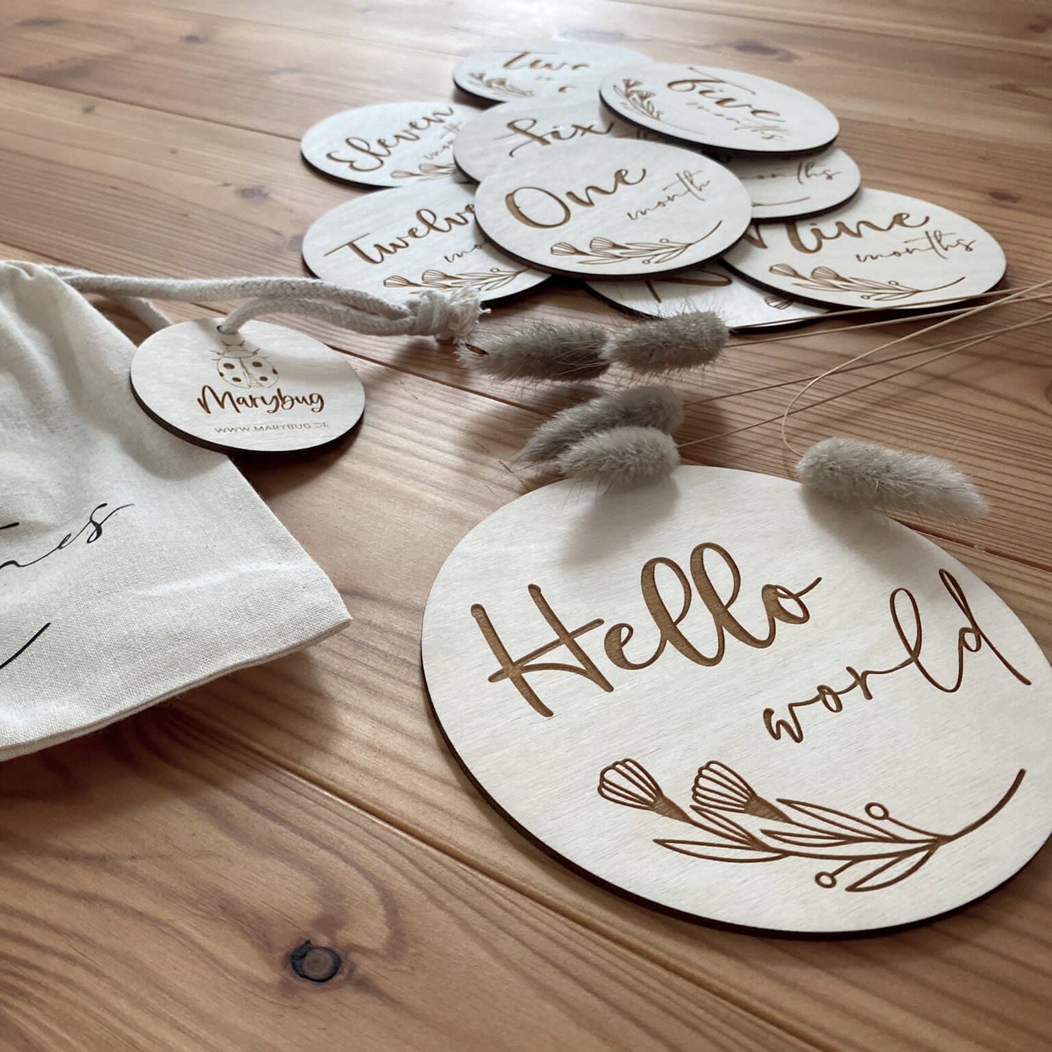 Baby Milestones "Mein erstes Jahr"