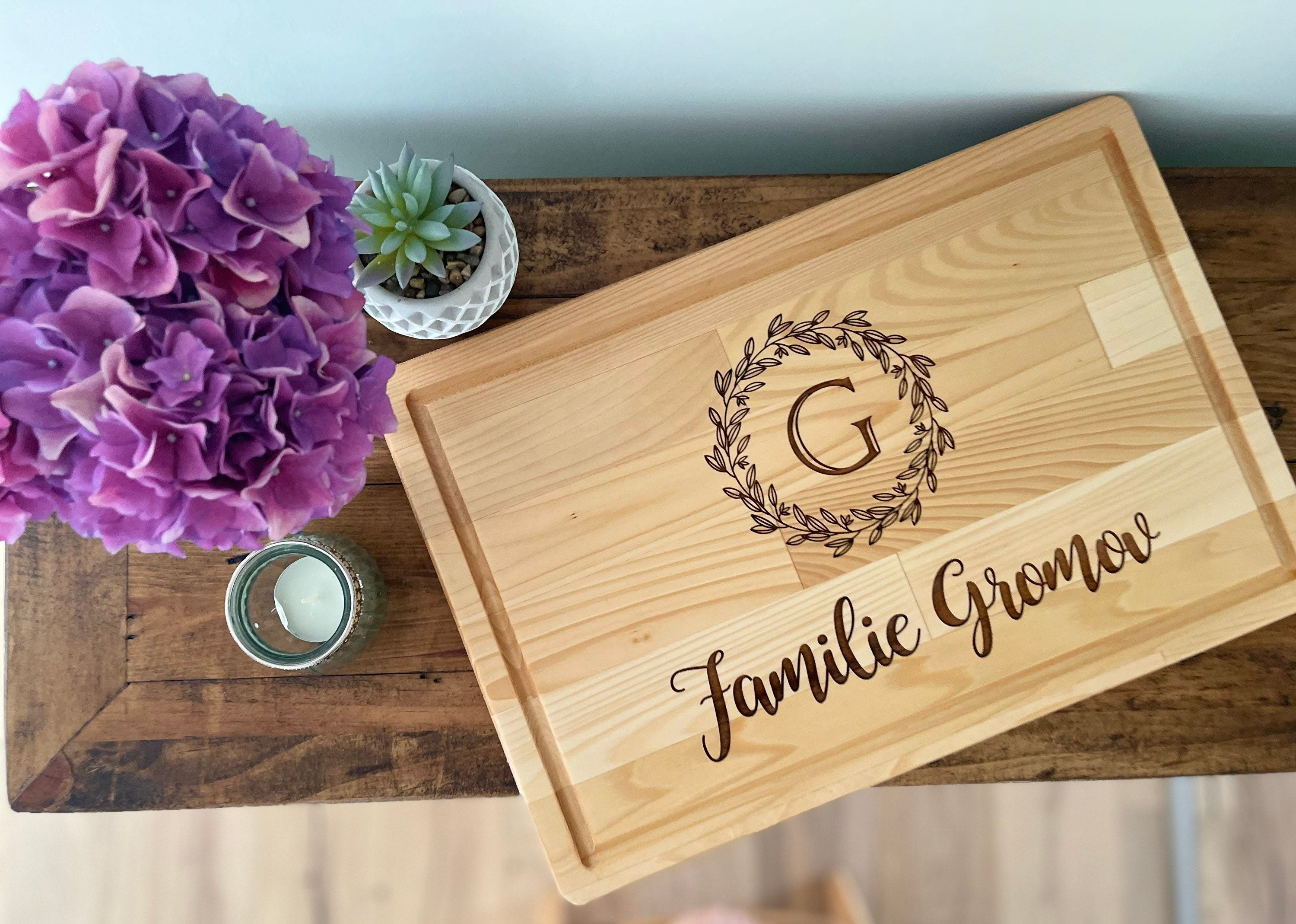 Buchen Schneidebrett