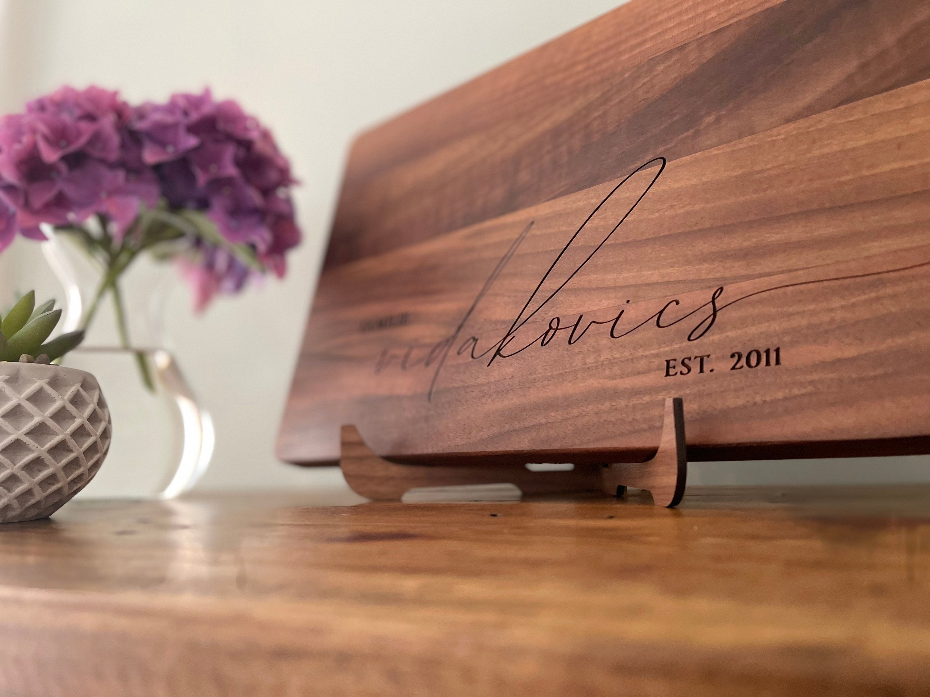 Walnuss Schneidebrett