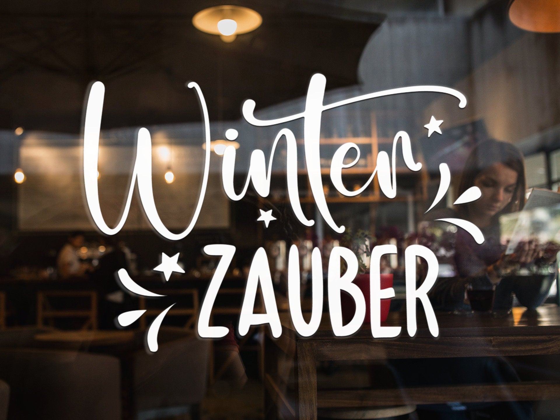 Aufkleber "Winter Zauber"
