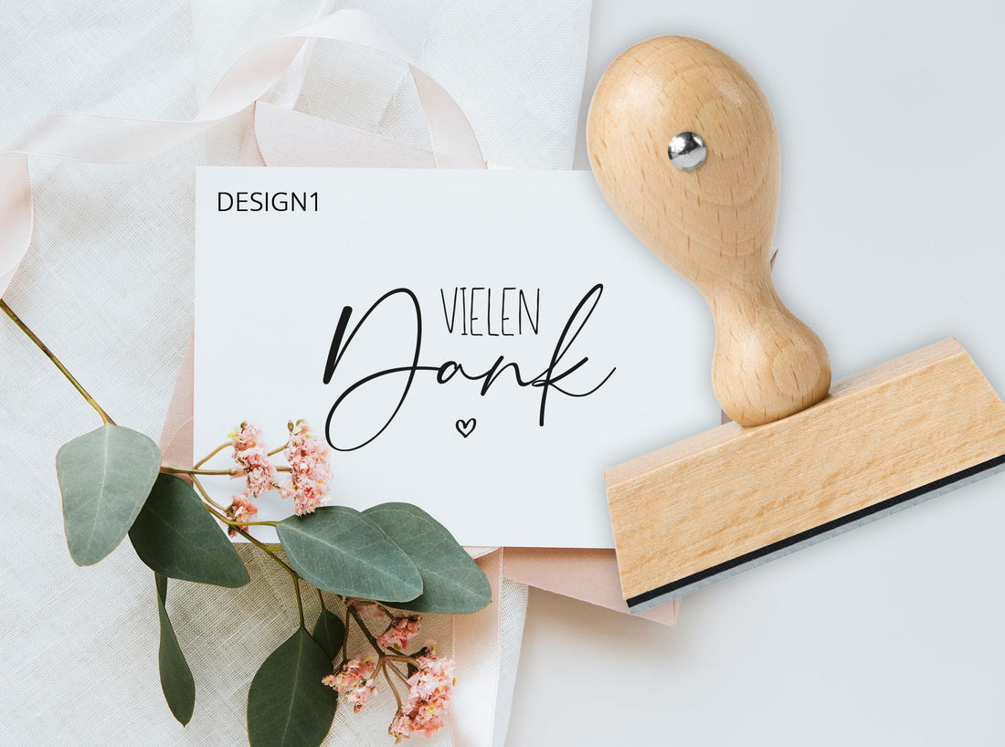Stempel "Vielen Dank"