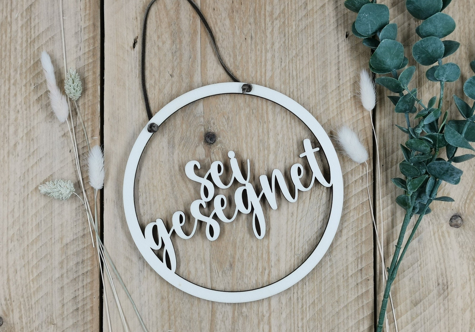 Kranz „sei gesegnet“