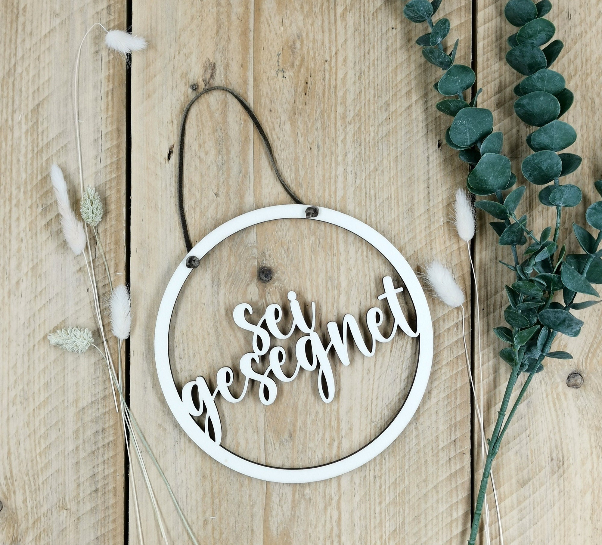 Kranz „sei gesegnet“