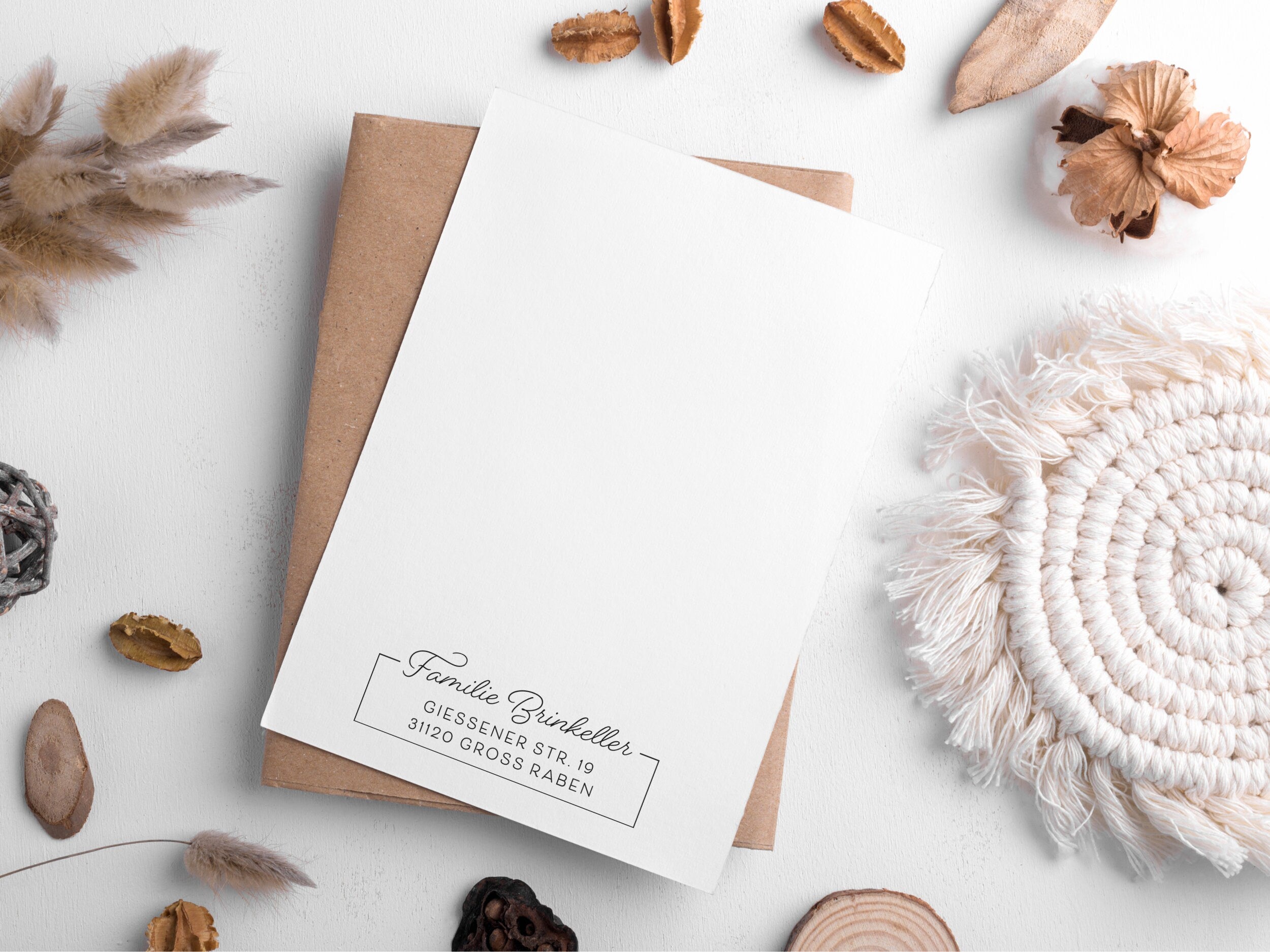 Personalisierter Stempel