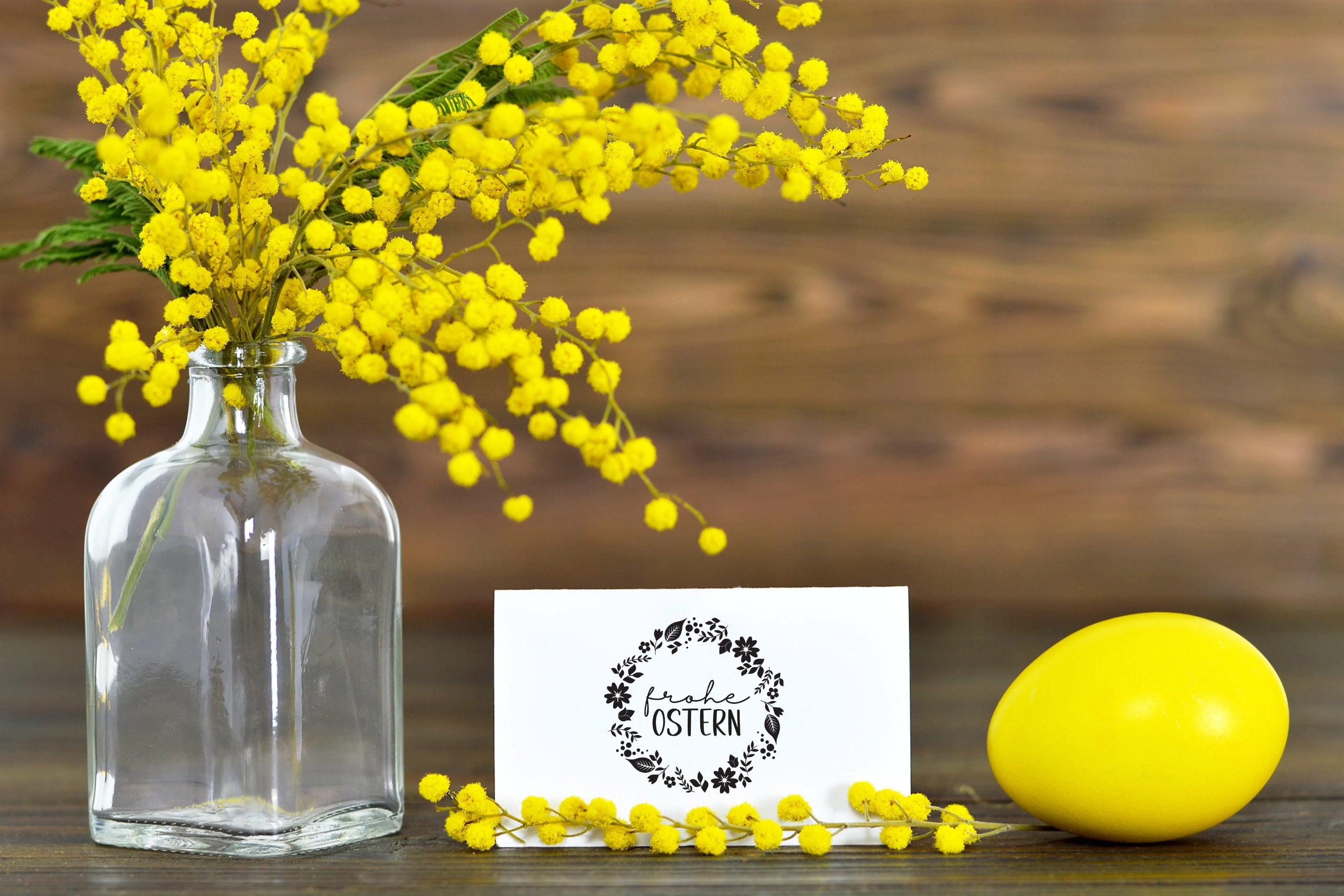 Stempel "frohe Ostern"