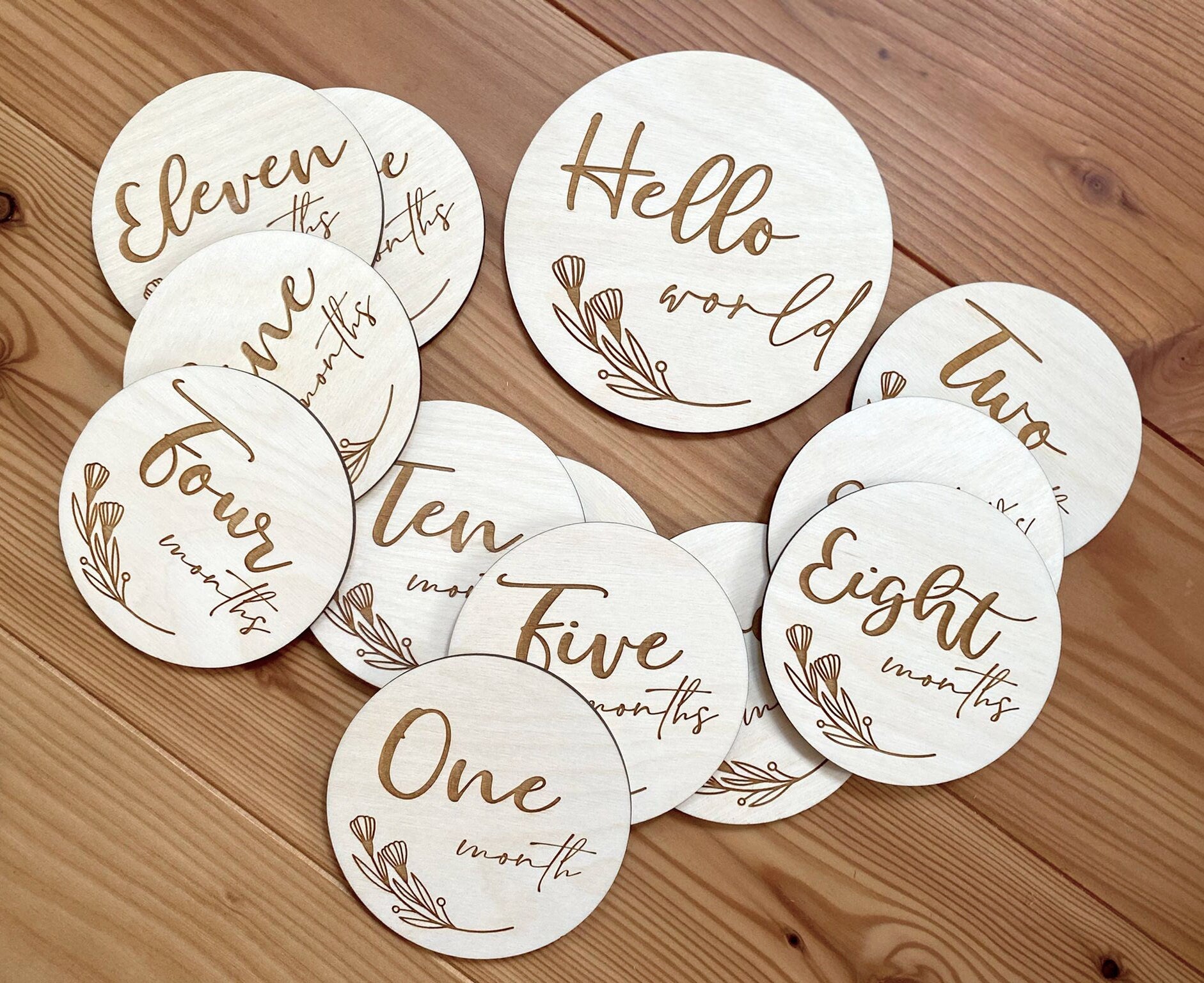 Baby Milestones &quot;Mein erstes Jahr&quot;