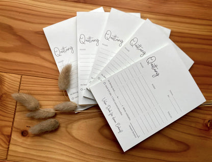 Quittungsblock in Din A6