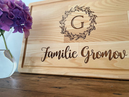 Buchen Schneidebrett