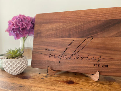 Walnuss Schneidebrett