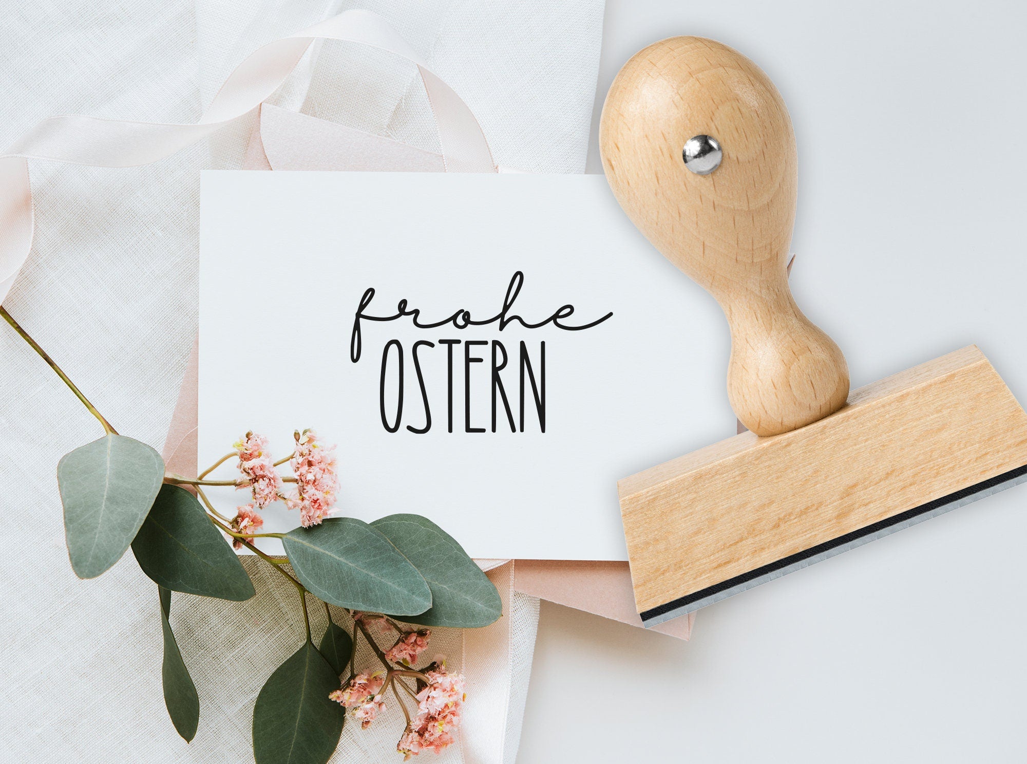 Stempel "frohe Ostern"