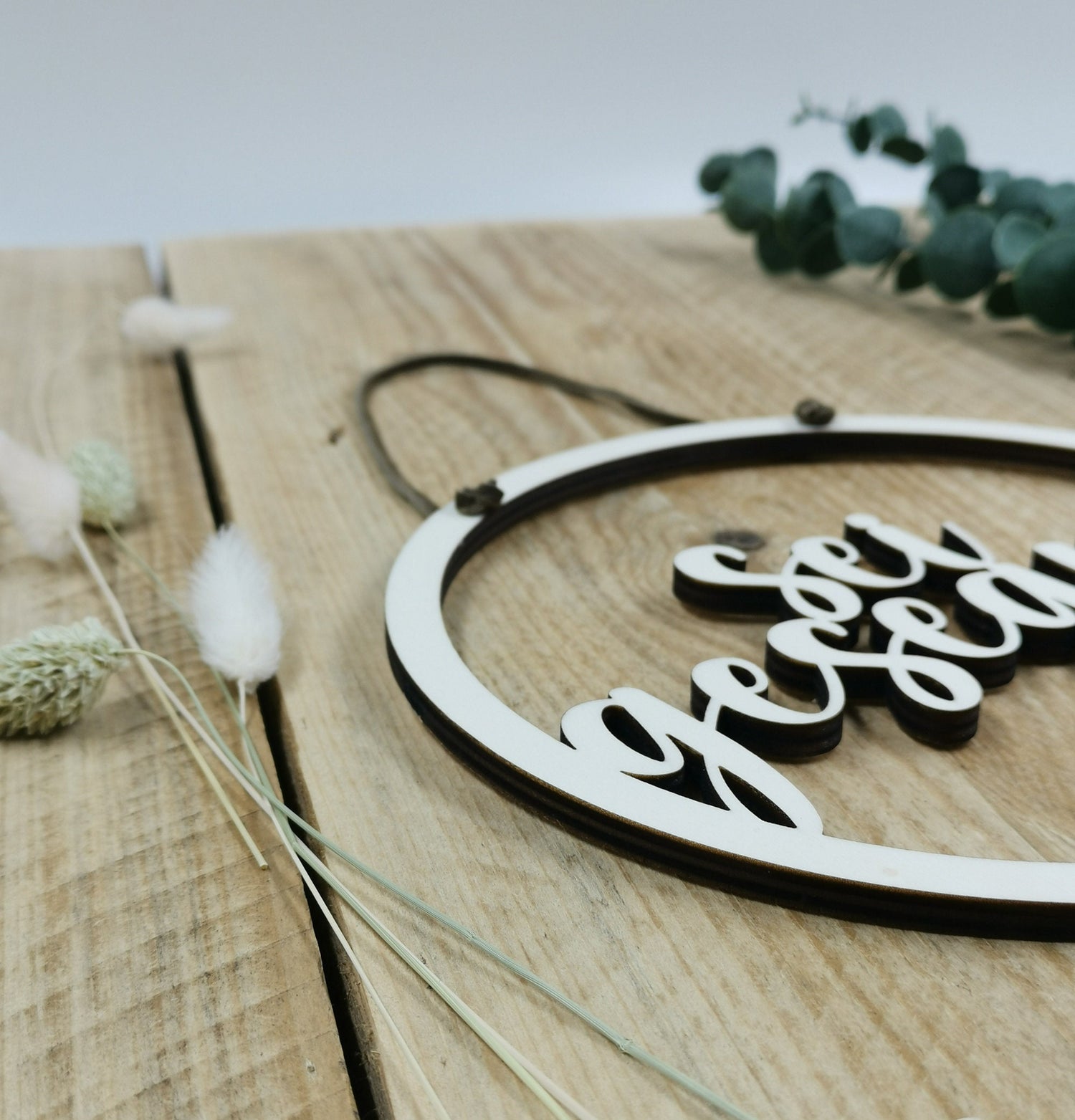 Kranz „sei gesegnet“