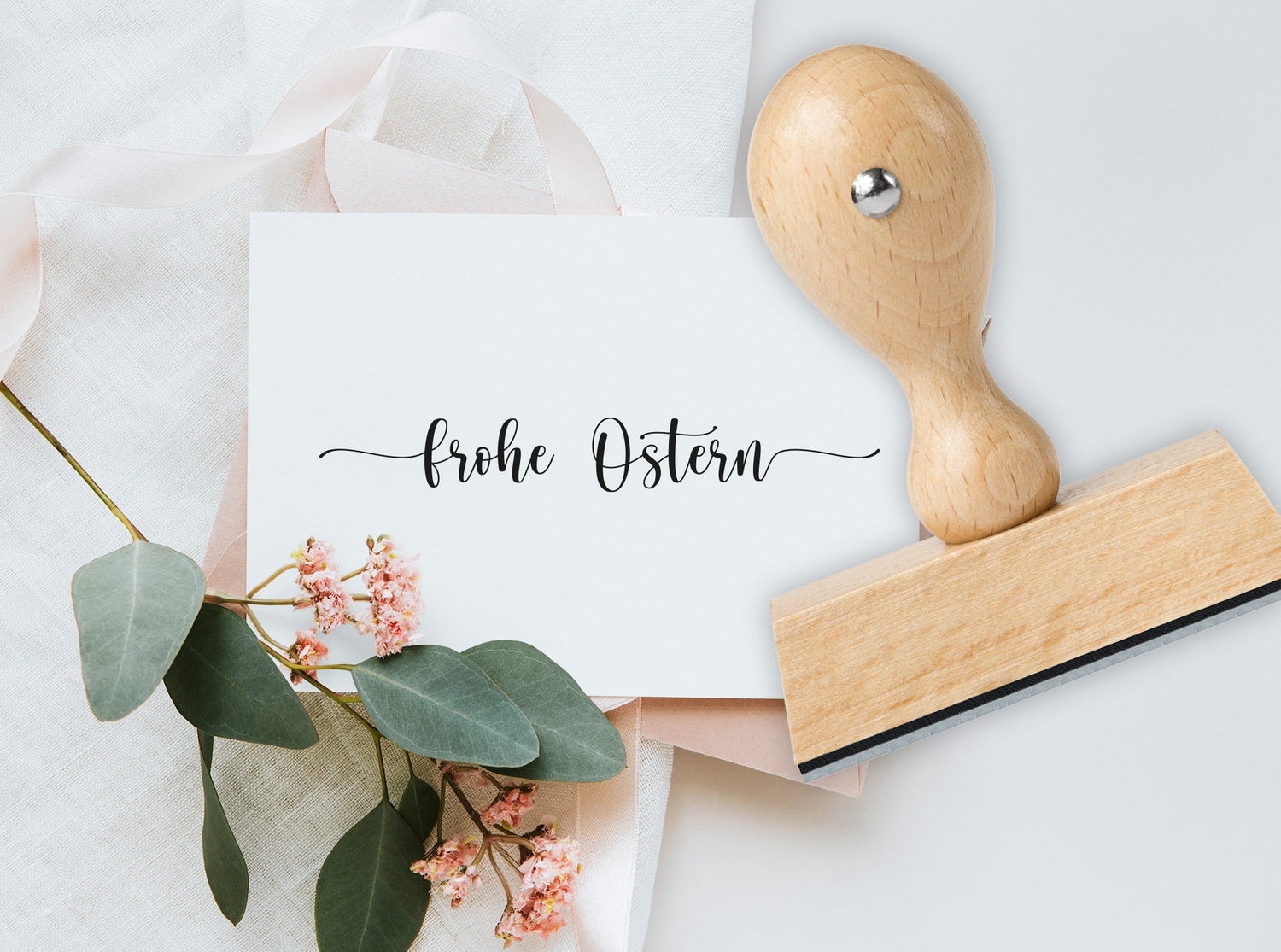 Stempel &quot;frohe Ostern&quot;