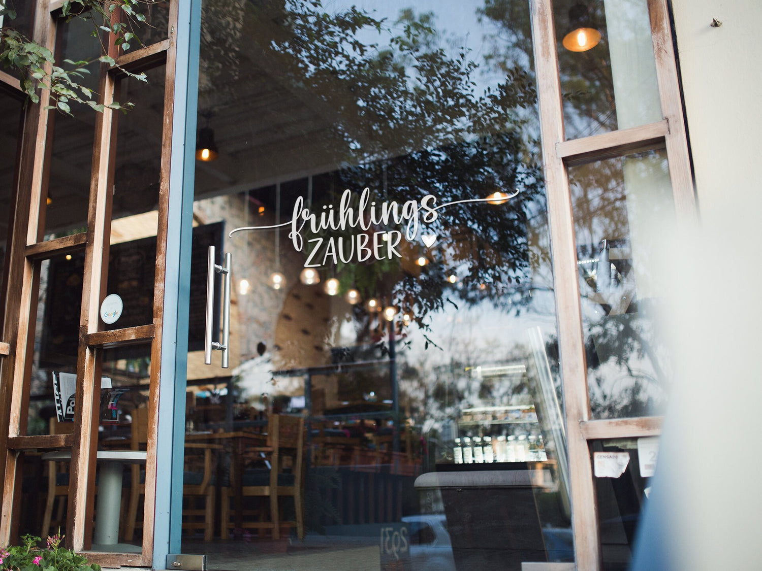 Aufkleber &quot;Frühlings Zauber&quot;