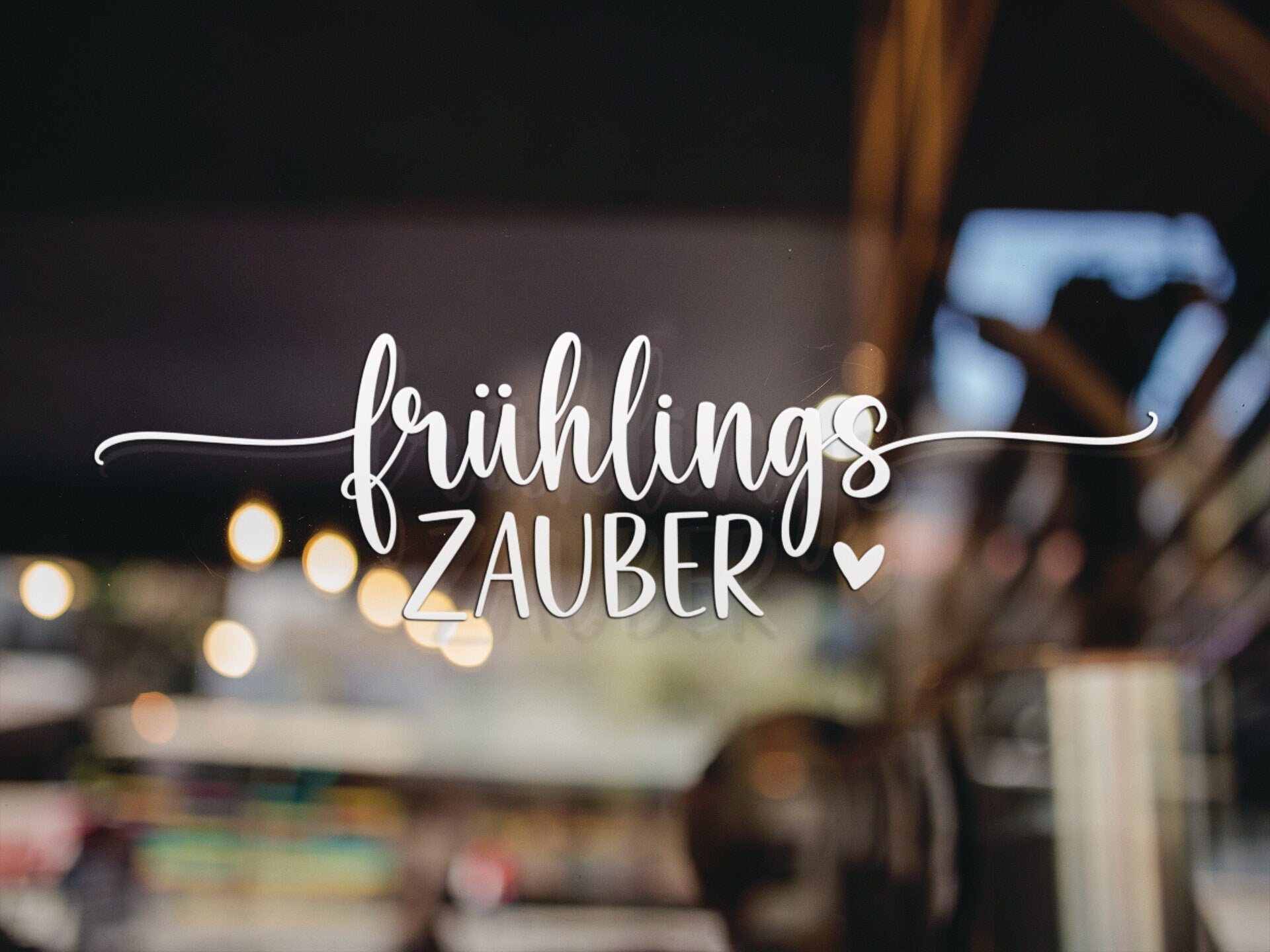 Aufkleber "Frühlings Zauber"