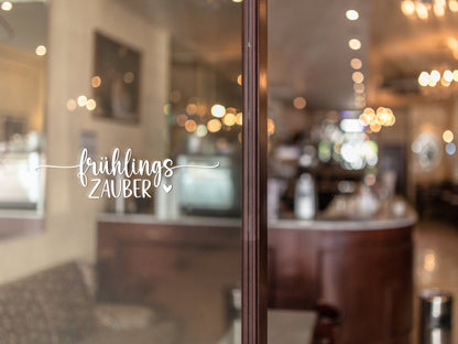 Aufkleber &quot;Frühlings Zauber&quot;