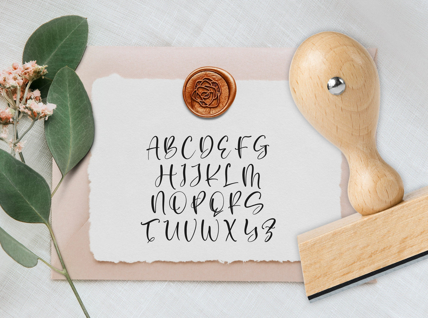 Stempel Initialen mit Herz