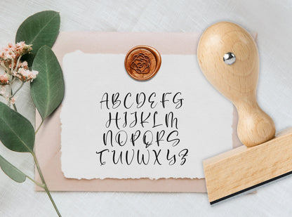 Stempel Initialen mit Herz