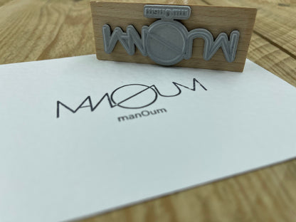 Personalisierter Stempel mit deinem Logo oder Design