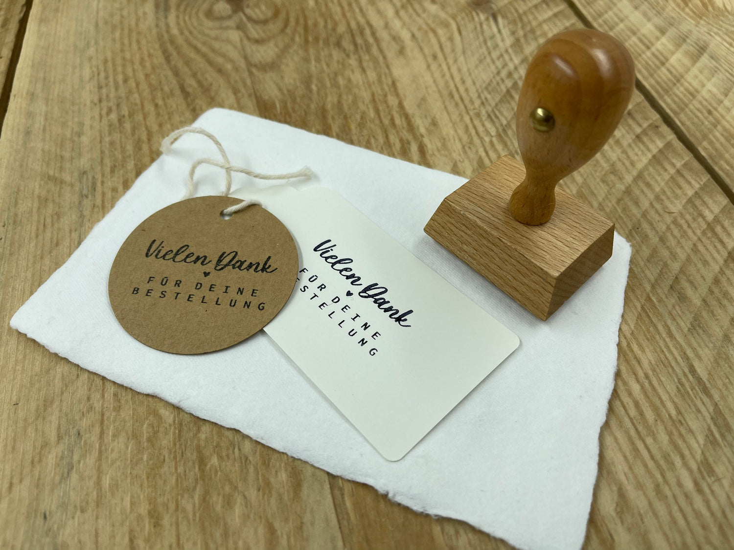 Personalisierter Stempel mit deinem Logo oder Design