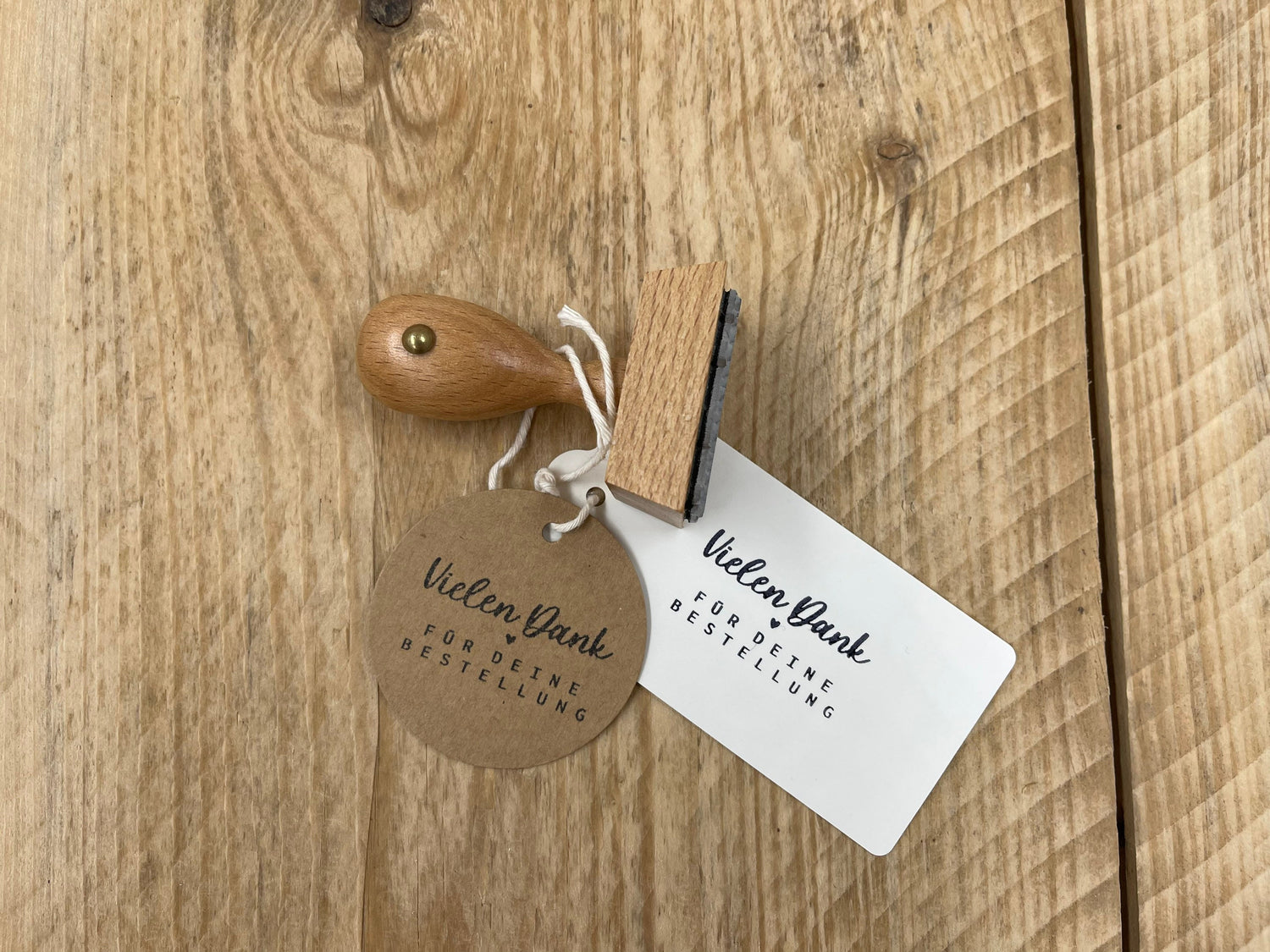 Personalisierter großer Stempel mit deinem Logo oder Design