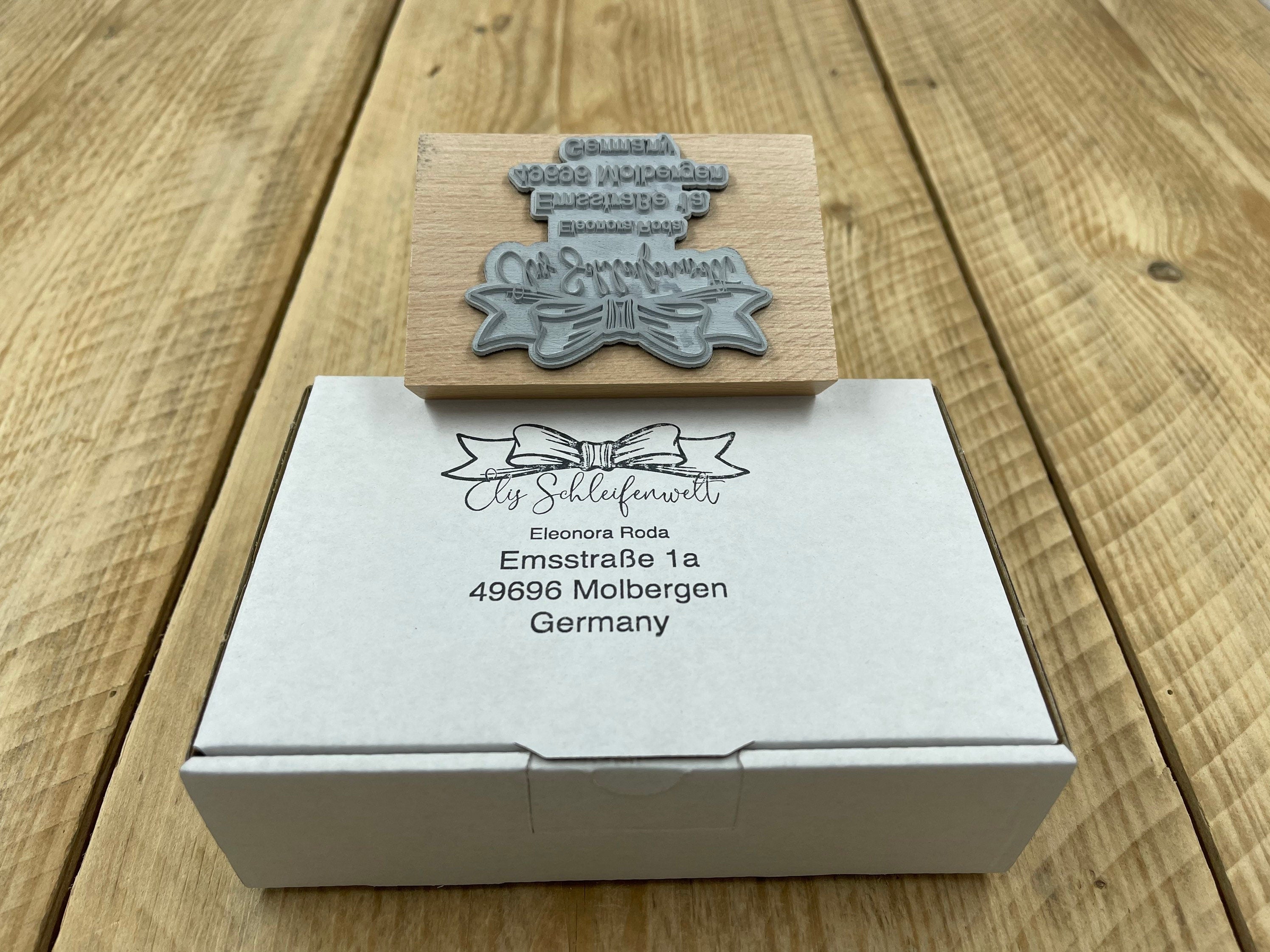 Personalisierter großer Stempel mit deinem Logo oder Design