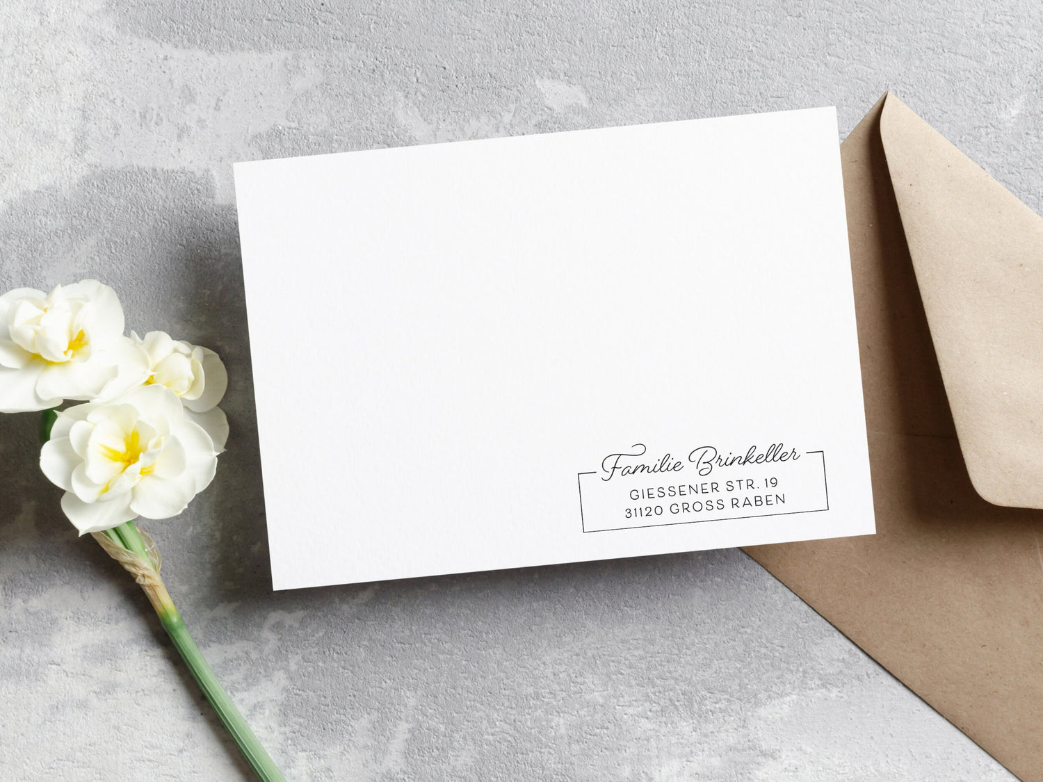 Personalisierter Stempel