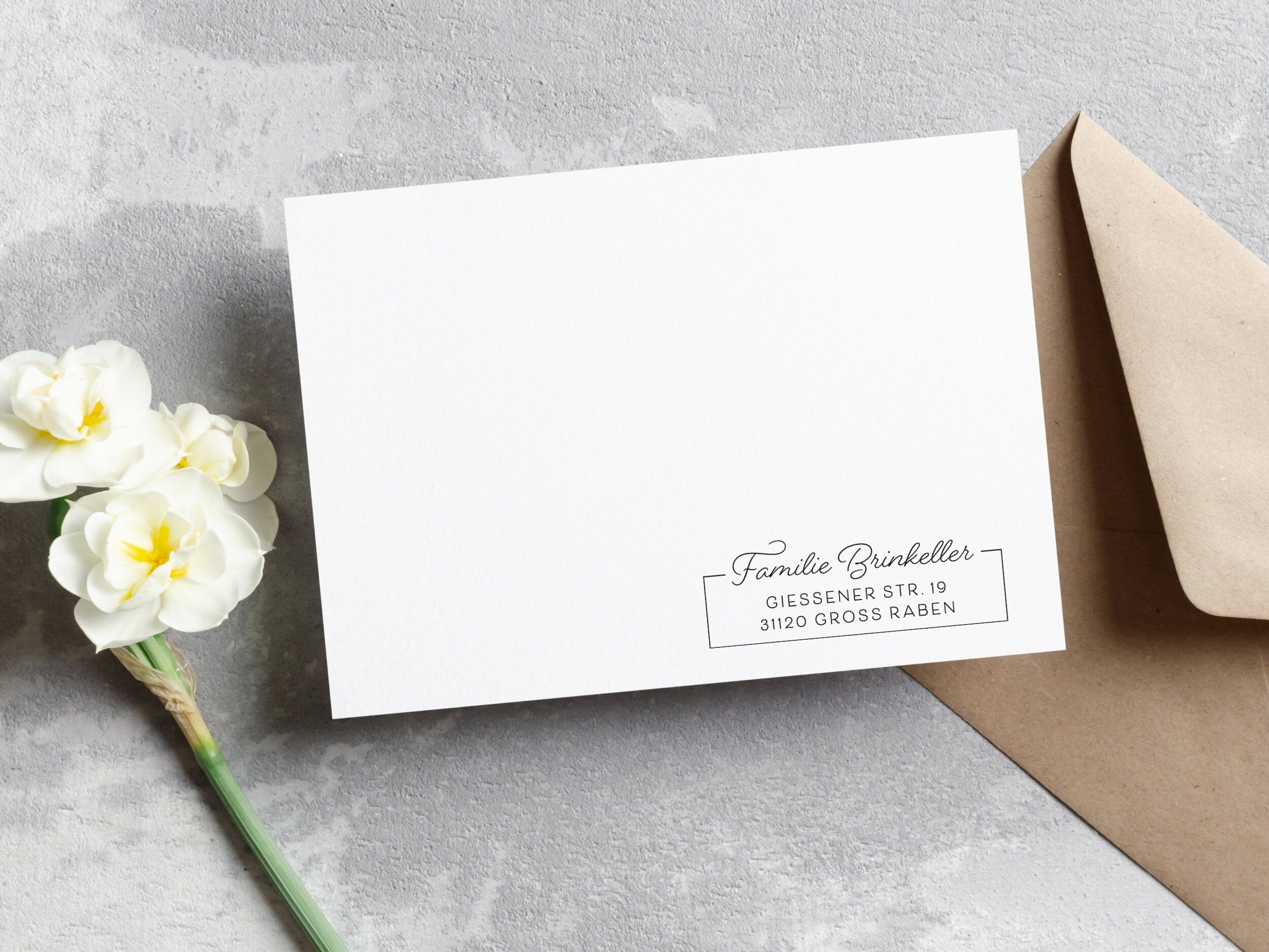 Personalisierter Stempel