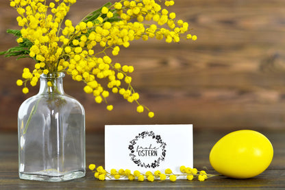 Stempel &quot;frohe Ostern&quot;