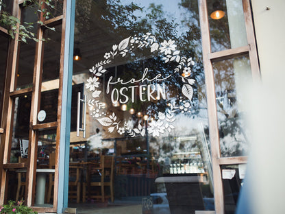 Aufkleber &quot;Frohe Ostern&quot;